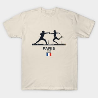 Paris 2024, FENCING , Athletics T-Shirt